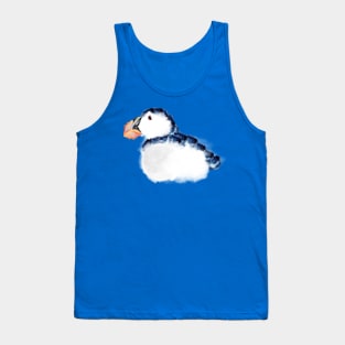 Puffin nature elements art Tank Top